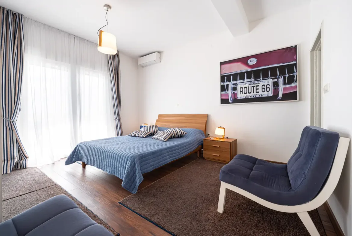 Villa with a panoramic view of the sea and Mamula, Žanjice, Herceg Novi
