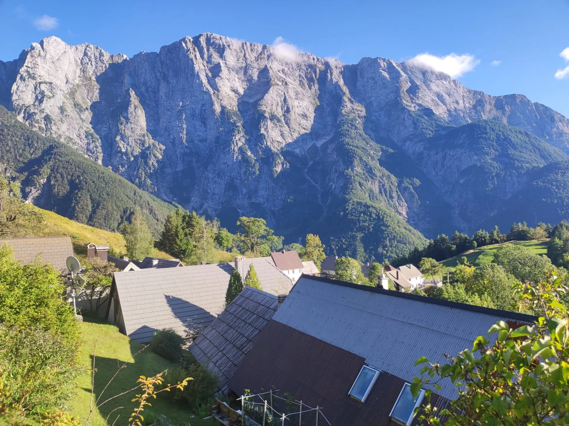 Soca Area – House in Strmec with Views of the Julian Alps