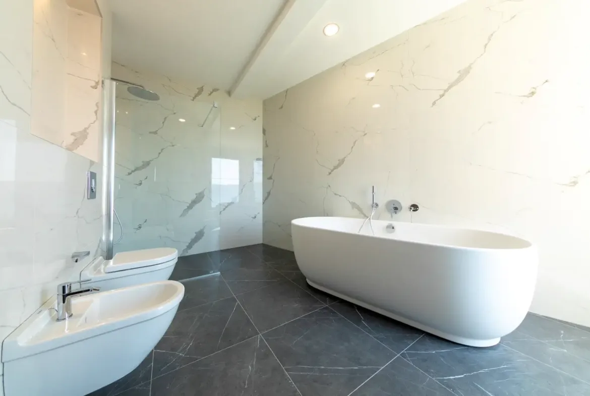 Exclusive contemporary villa with panoramic sea view, Marići, Tivat