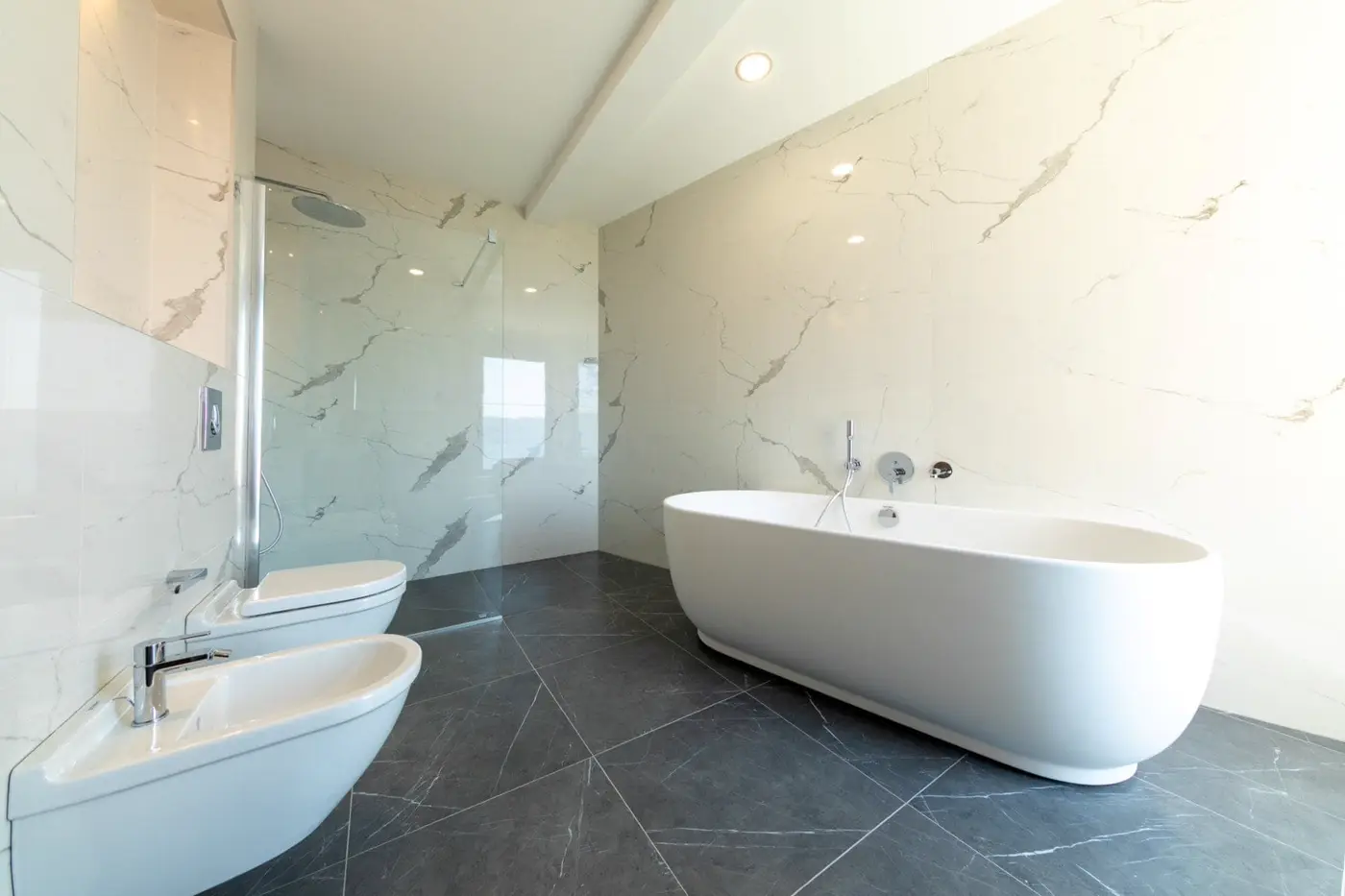Exclusive contemporary villa with panoramic sea view, Marići, Tivat