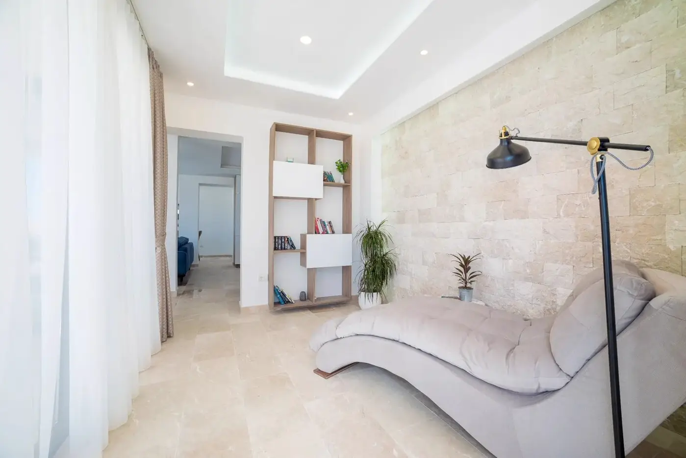 New three-room villa with pool, Becici, Budva