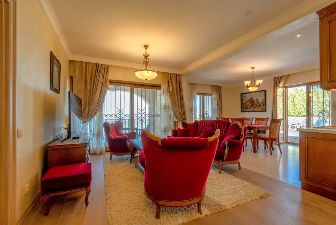 Stone villa with pool and open sea view, Reževići, Budva
