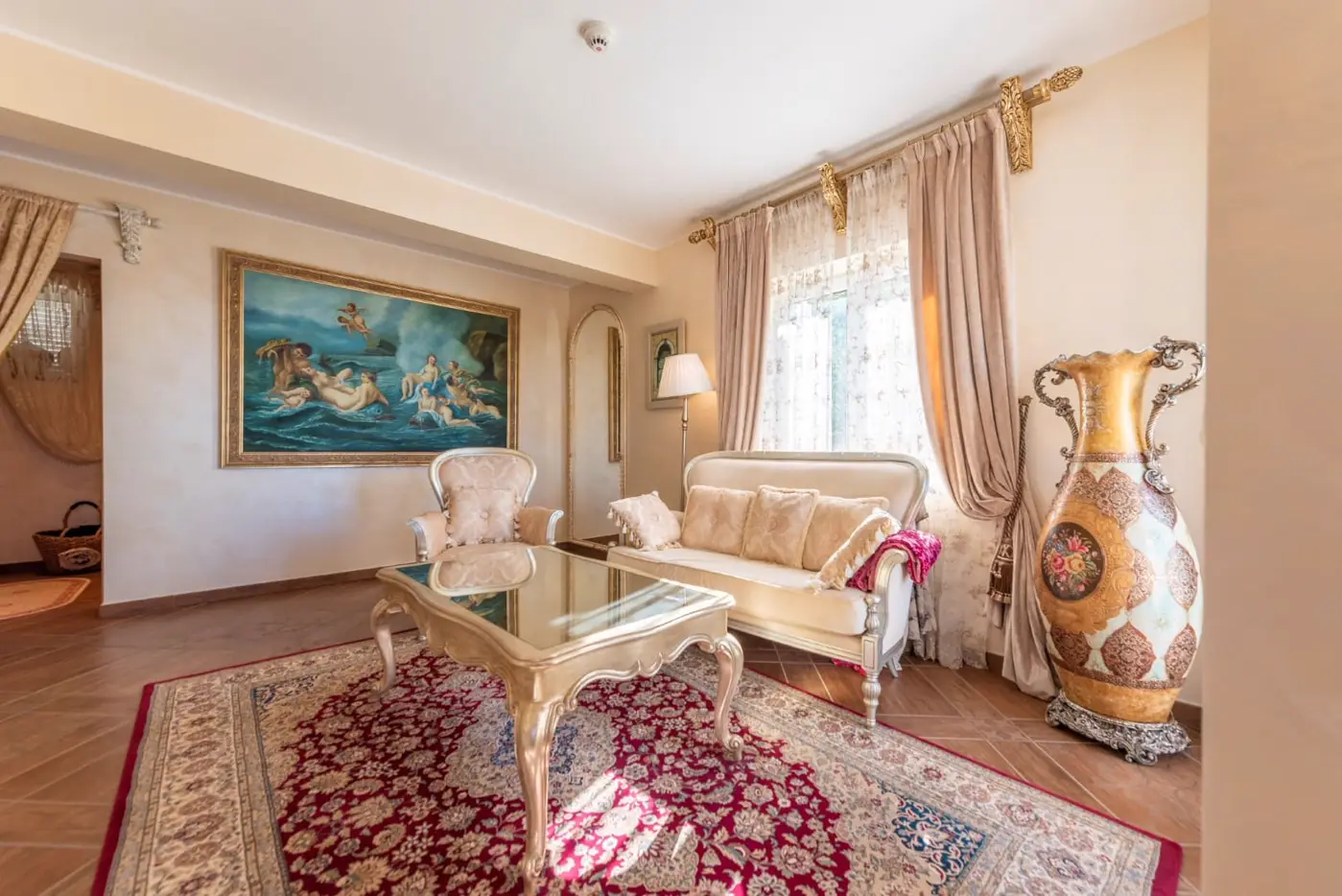 A complex of two villas in an elite location, Miločer, Budva
