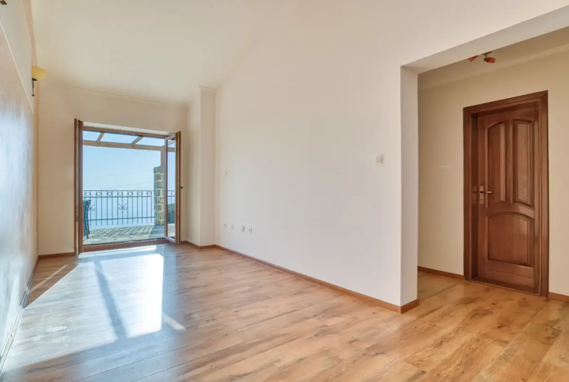 Authentic stone villa with panoramic sea view, Petrovac, Budva