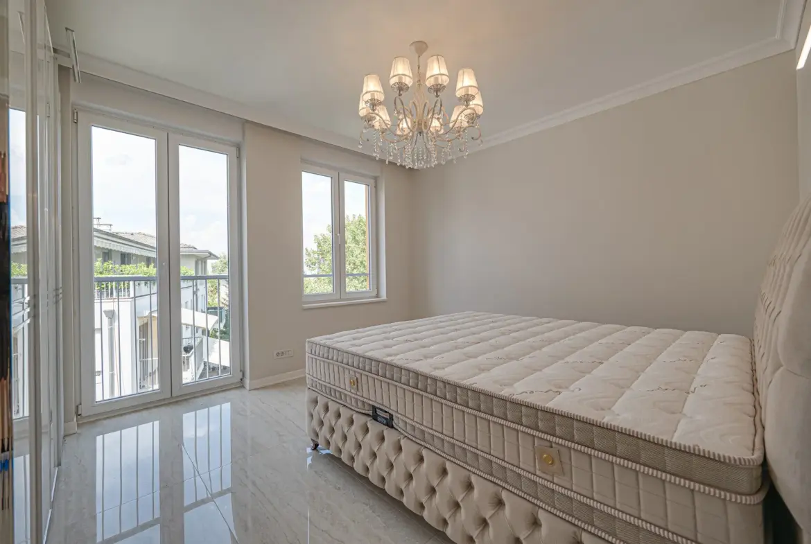 New four-bedroom apartment in a gated community for sale