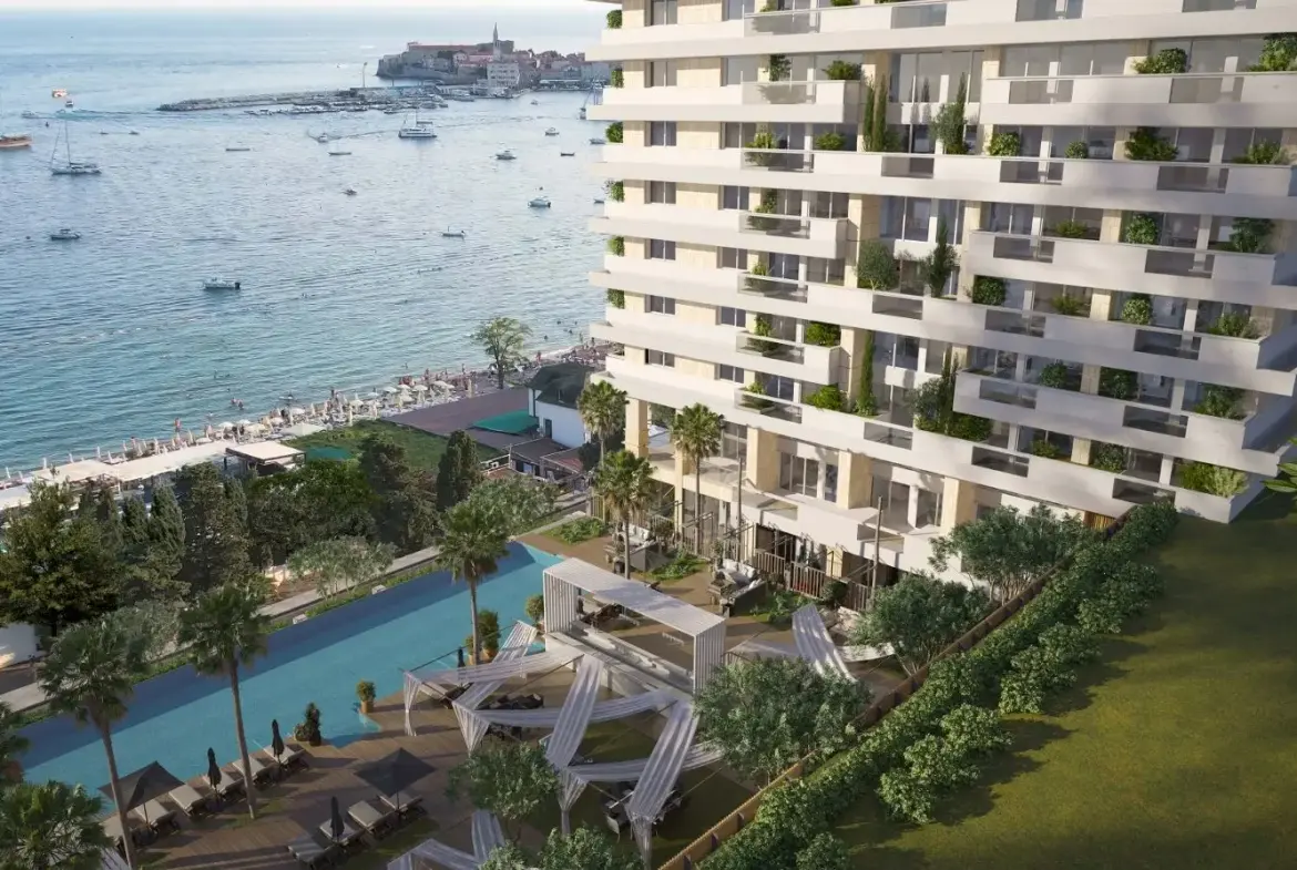 Luxurious Penthouse at the beachfront five-star complex in Budva