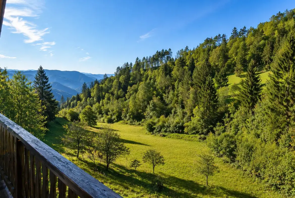 Idrija Area – Beautiful Estate Above Spodnja Idrija