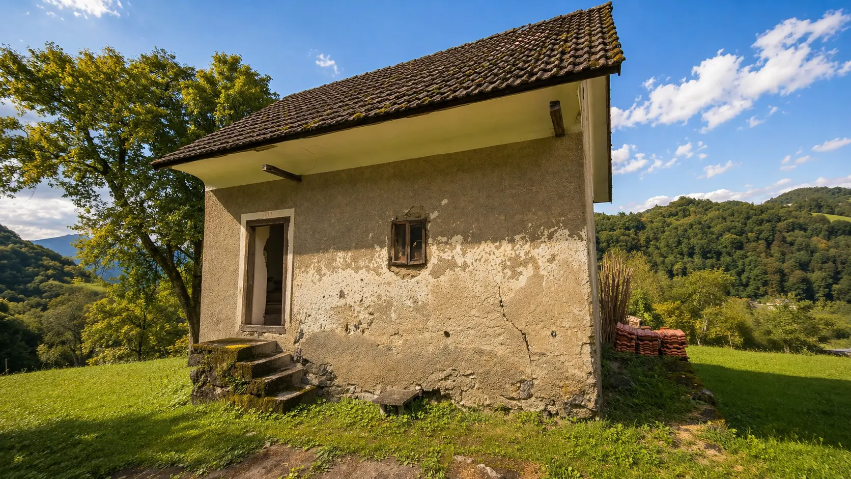 14-1 Idrija–Cerkno Area, Unique 40-Hectare Estate with Private Water Spring