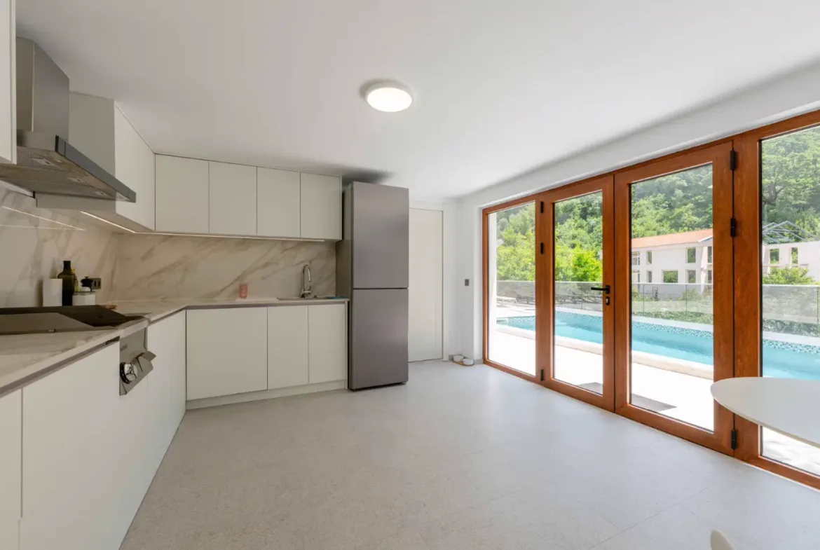 Modern villa with a pool, Rijeka Reževići, Budva
