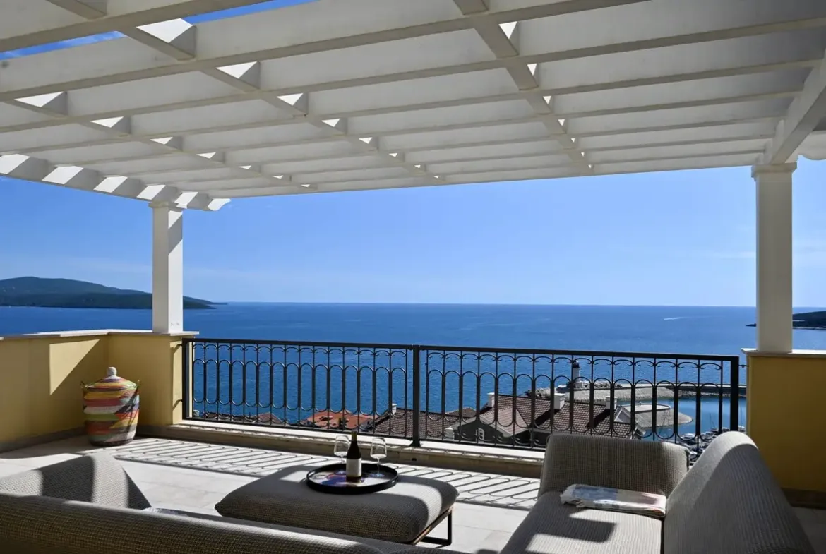 Four-bedroom luxury villa in Marina Village, Luštica Bay