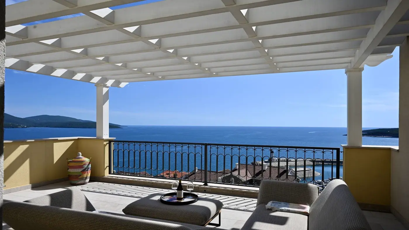 Four-bedroom luxury villa in Marina Village, Luštica Bay