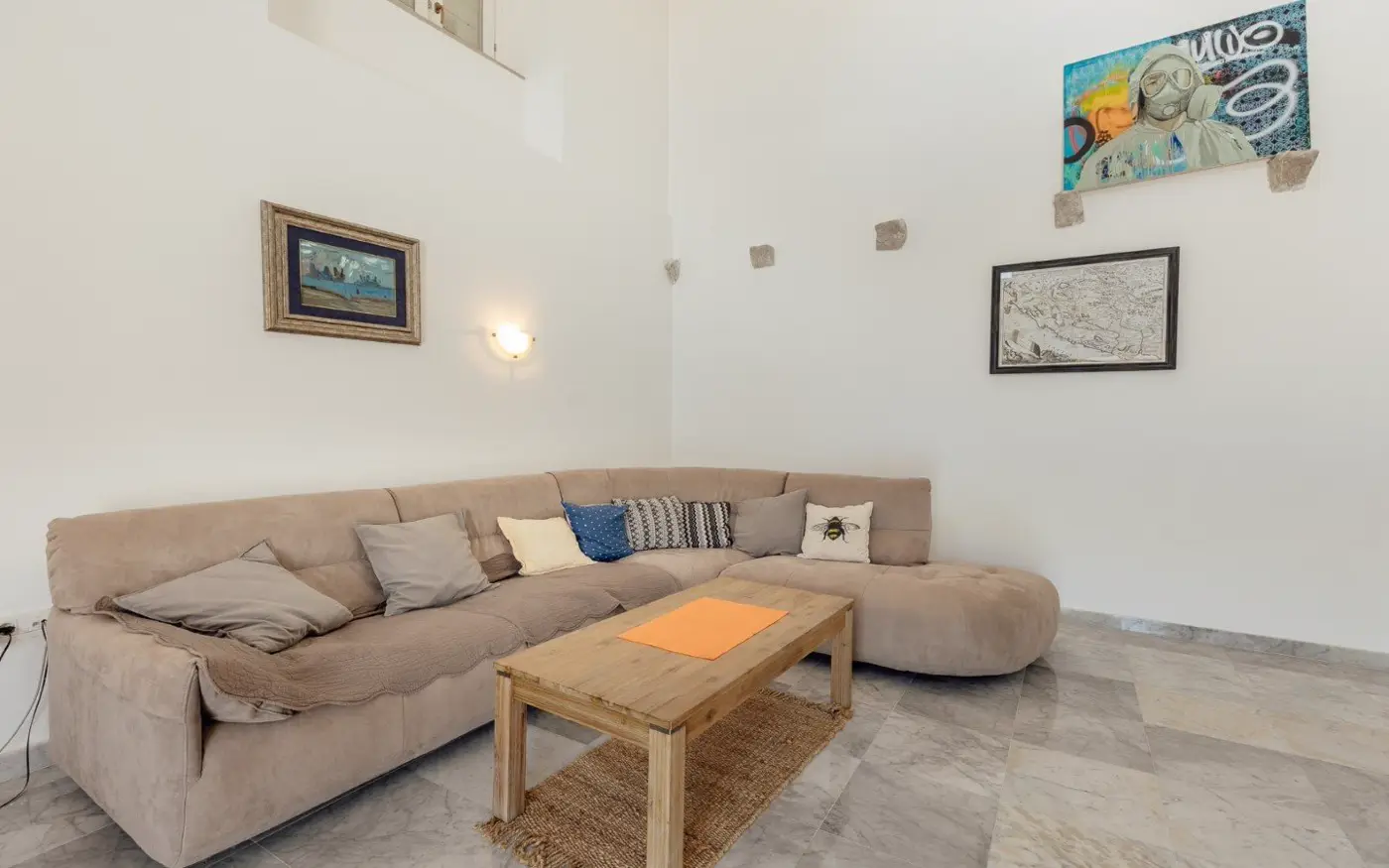 Palazzo Jerovica, a complex of stone villas and houses with a pool and a view of the bay, Kotor