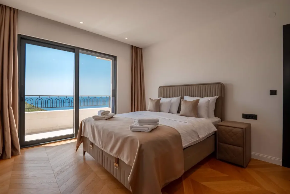 New contemporary villa in Mediterranean style, Reževići, Budva