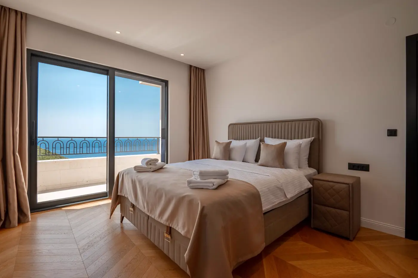 New contemporary villa in Mediterranean style, Reževići, Budva
