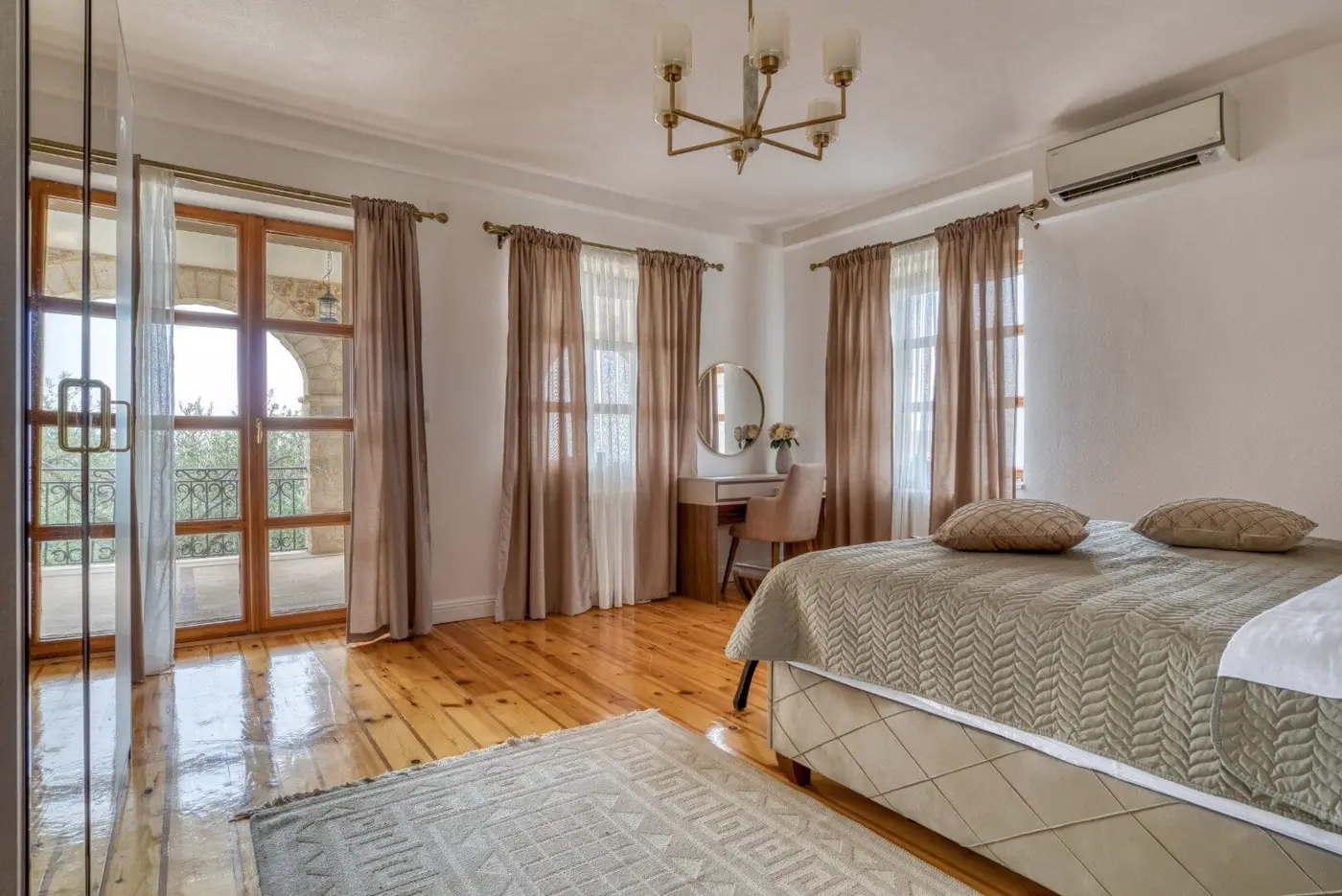 Stone villa with a large urbanized plot and swimming pool, Reževići, Budva