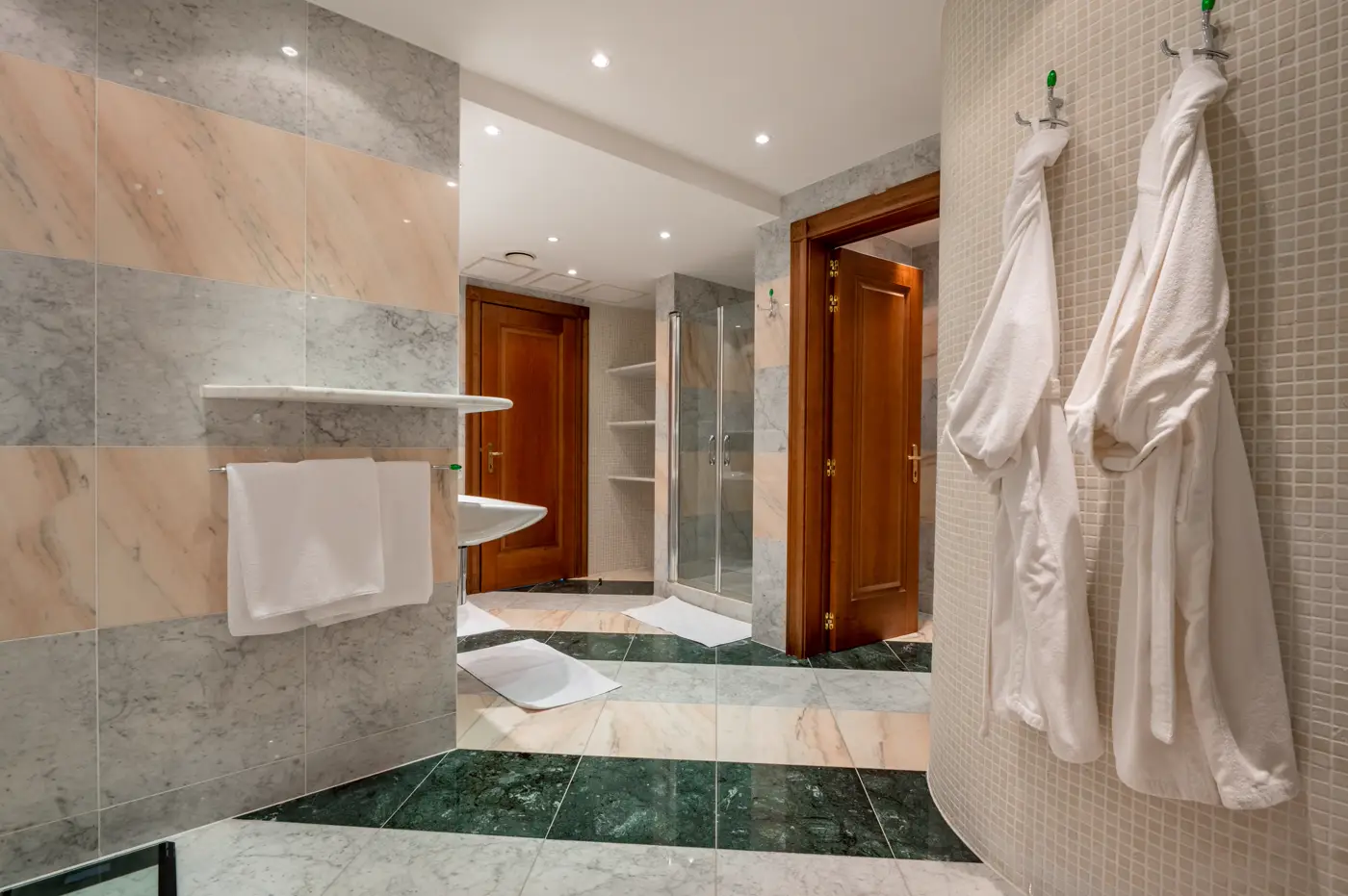 Complex of two luxury villas with swimming pool and panoramic sea view, Sveti Stefan, Budva