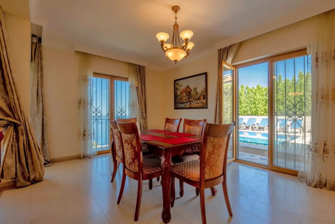 Stone villa with pool and open sea view, Reževići, Budva