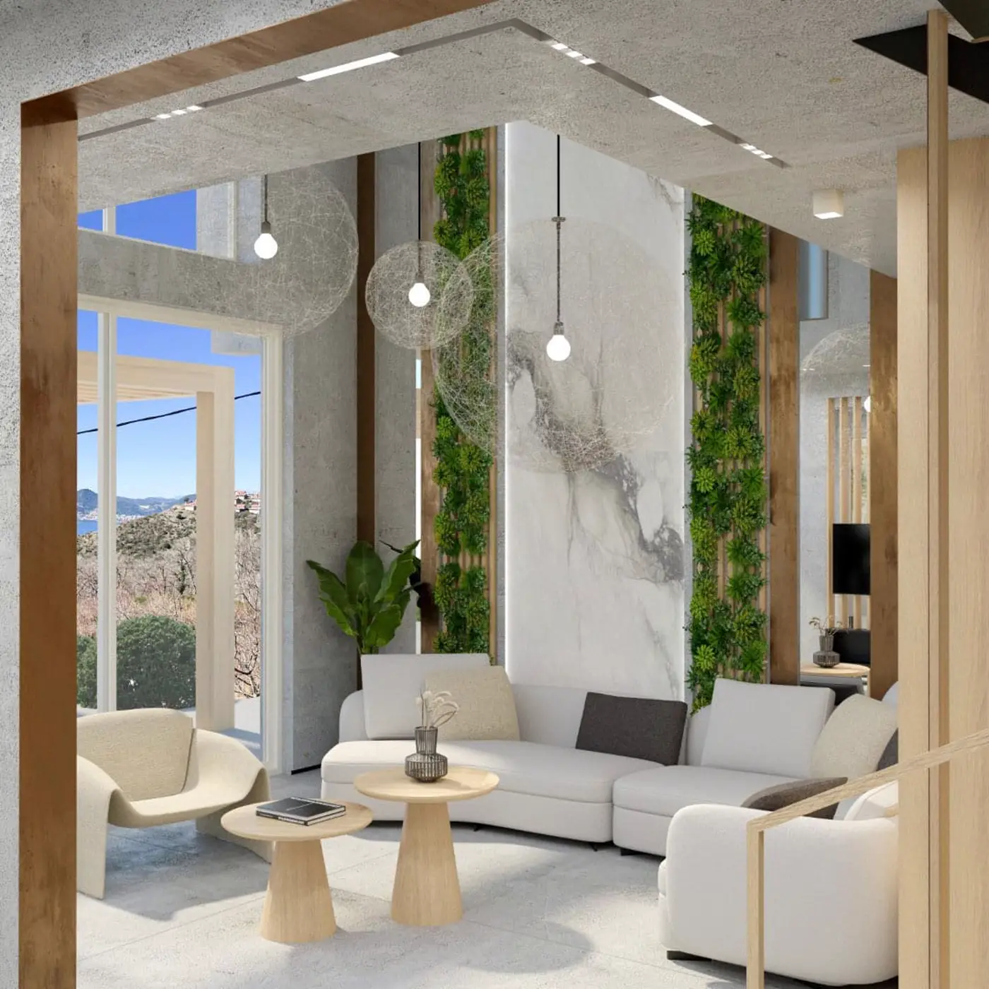 Eco villas with panoramic sea view, Tudorovići, Budva