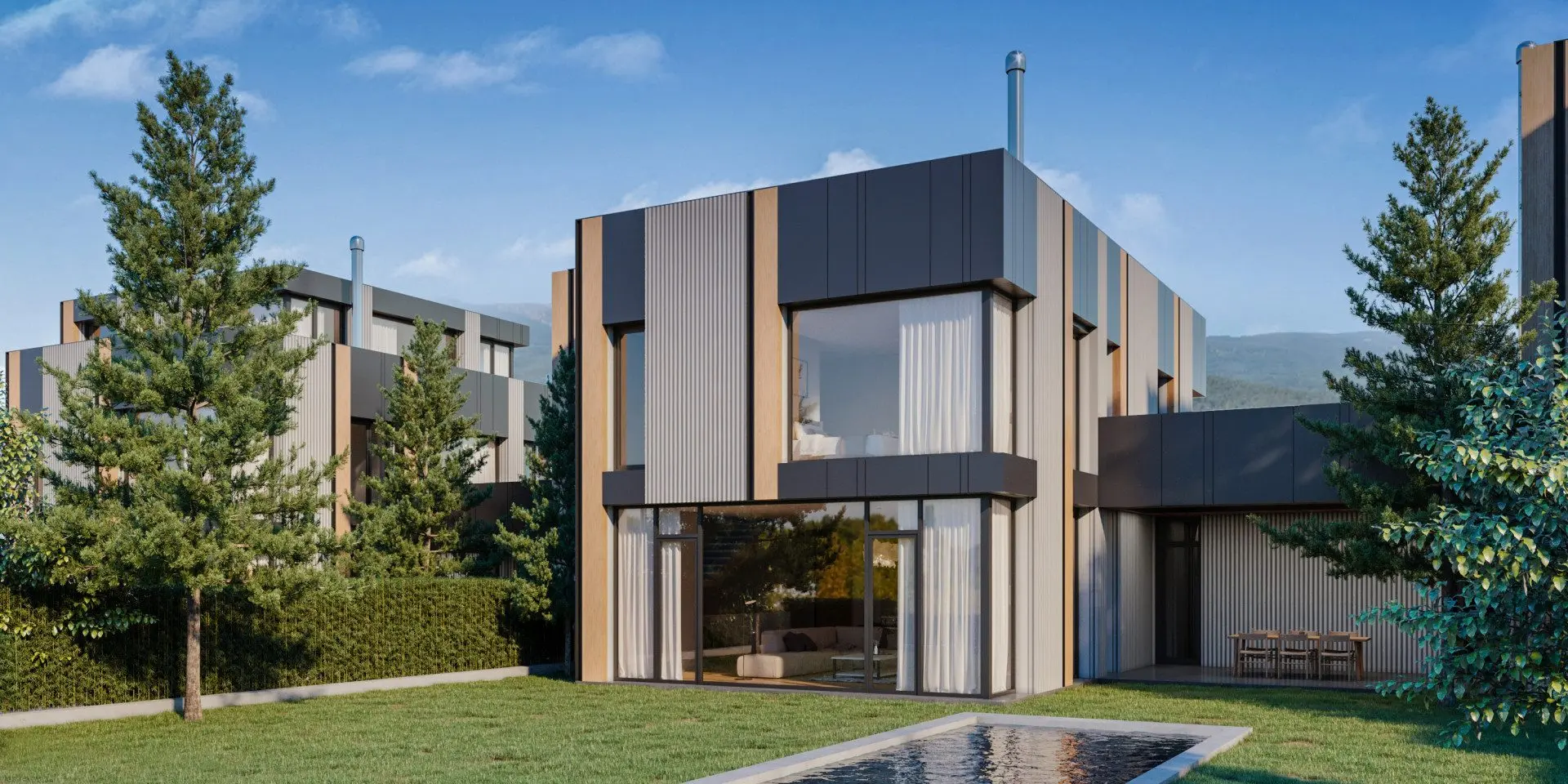 Luxury house with pool in an exclusive gated complex near Sofia