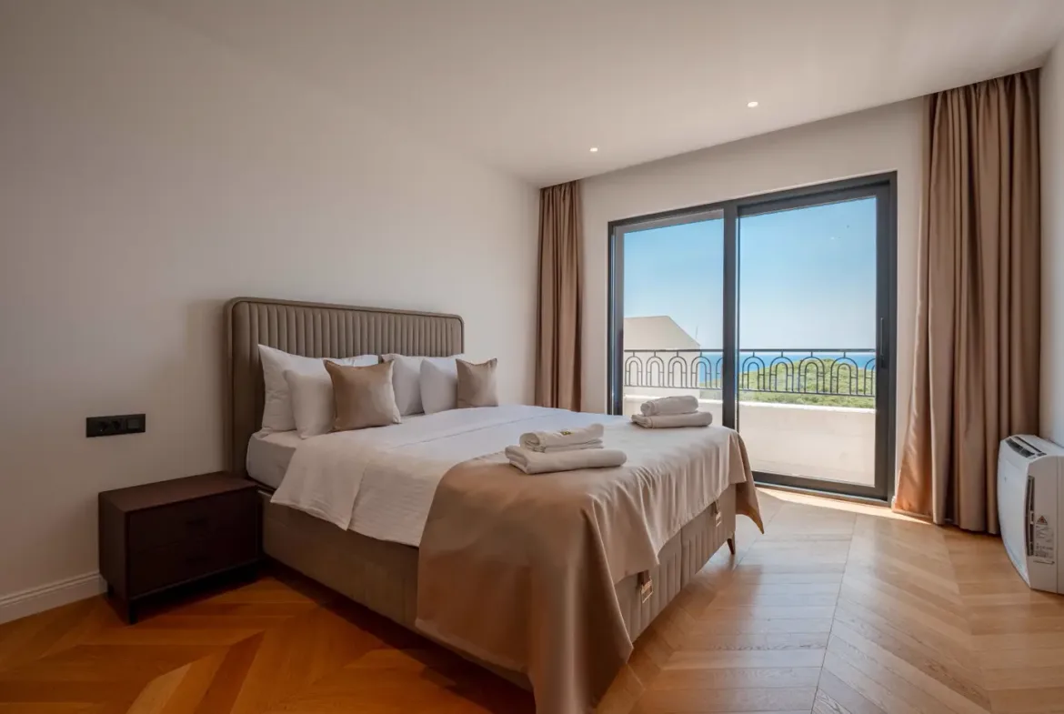 New contemporary villa in Mediterranean style, Reževići, Budva