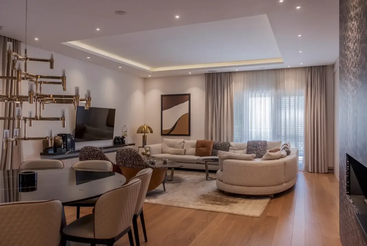 Three-room designer villa with pool, Podgorica