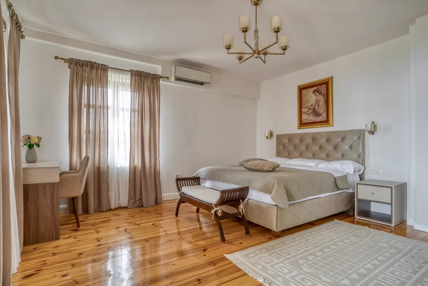 Stone villa with a large urbanized plot and swimming pool, Reževići, Budva