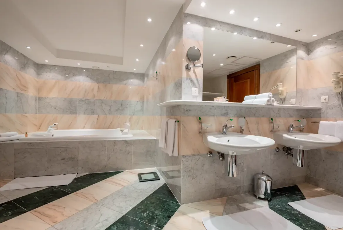 Complex of two luxury villas with swimming pool and panoramic sea view, Sveti Stefan, Budva