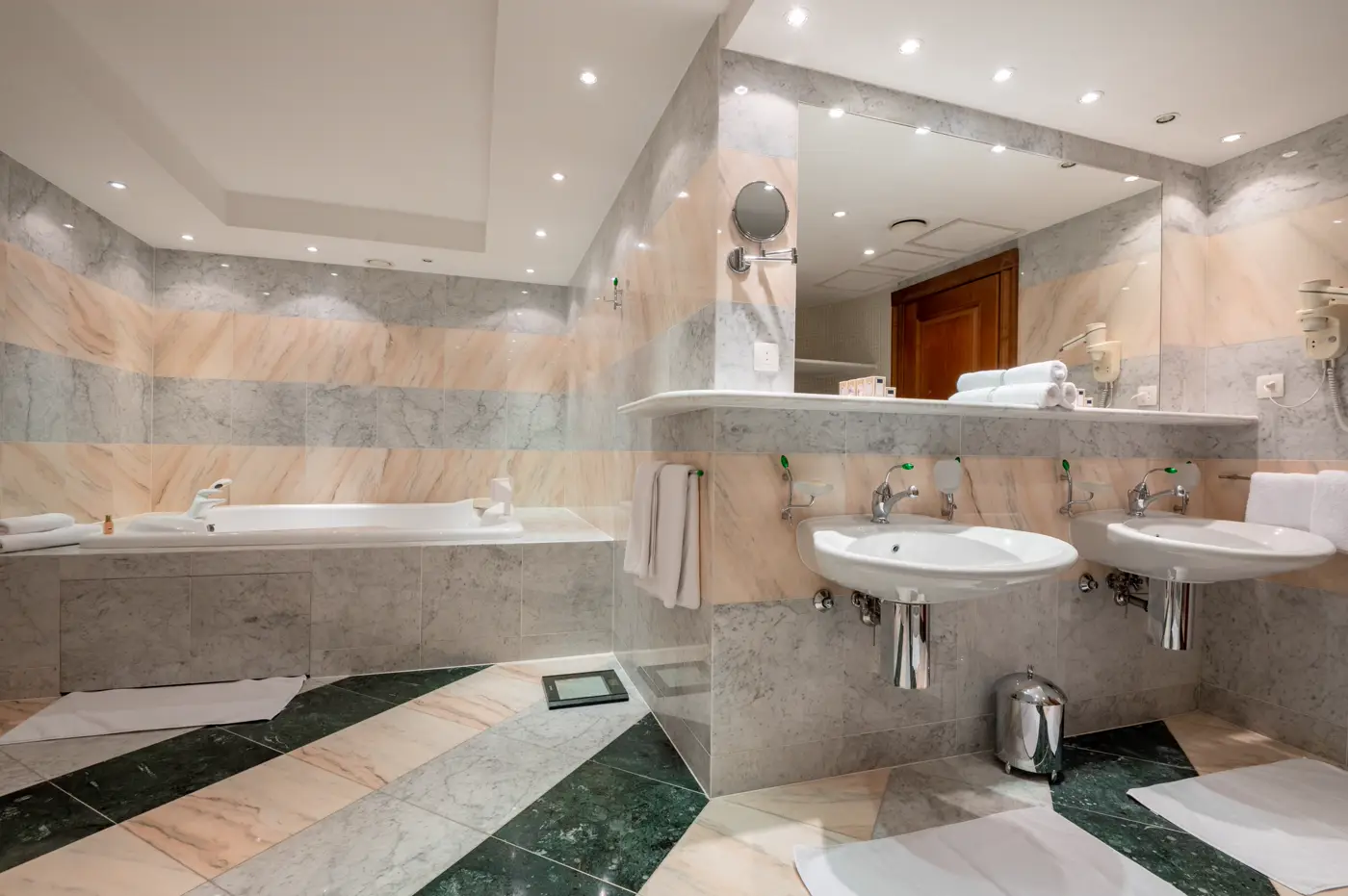 Complex of two luxury villas with swimming pool and panoramic sea view, Sveti Stefan, Budva