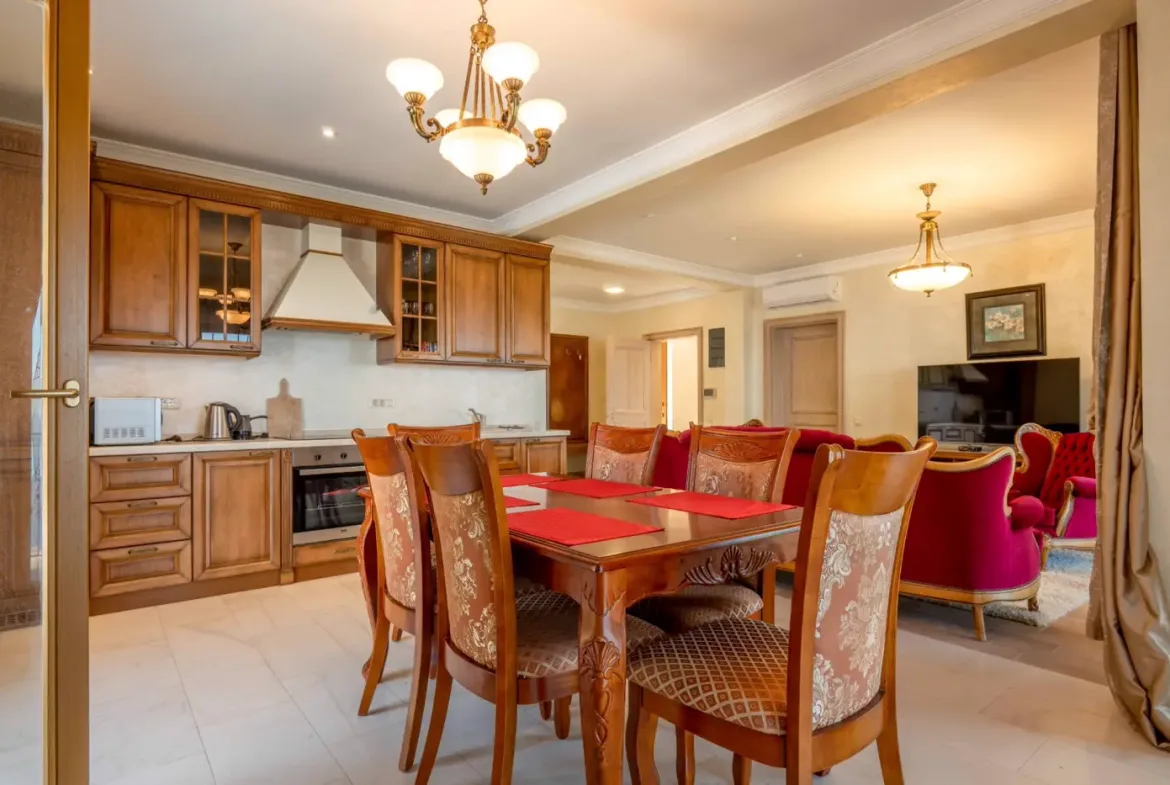 Stone villa with pool and open sea view, Reževići, Budva