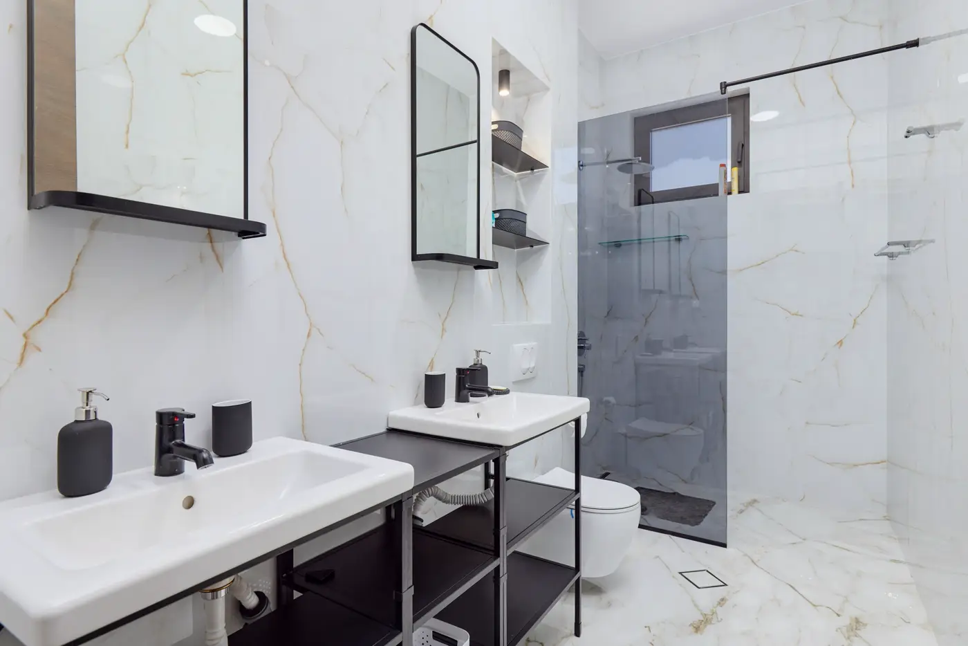 Contemporary villa with a panoramic view of the bay, Dobrota, Kotor
