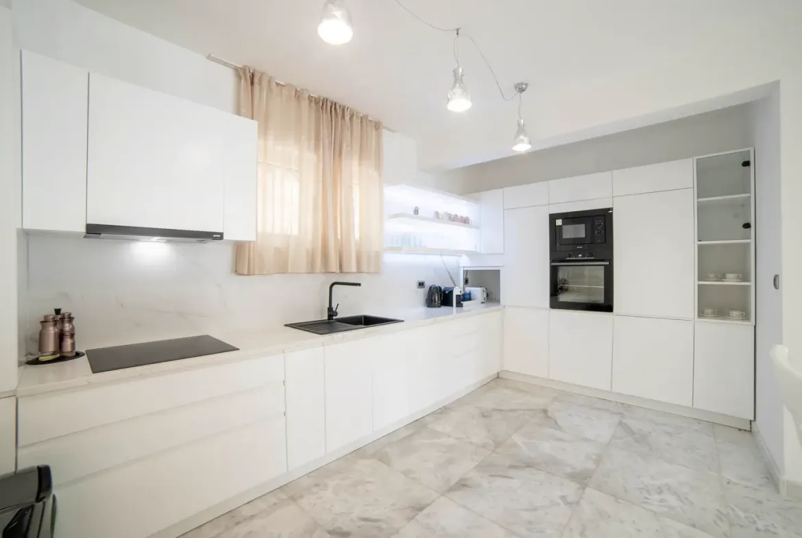 Modern villa on the first line to the sea, Strp, Kotor