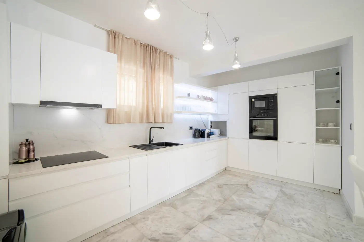 Modern villa on the first line to the sea, Strp, Kotor