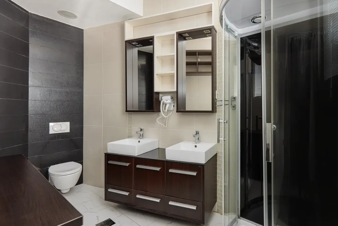Three-room villa with pool and sea view, Kavač, Kotor