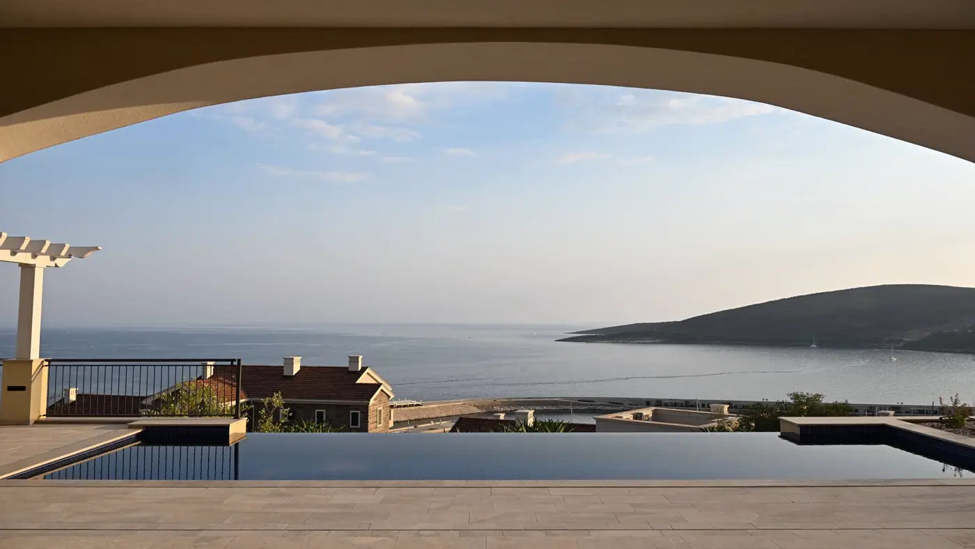 Four-bedroom luxury villa in Marina Village, Luštica Bay