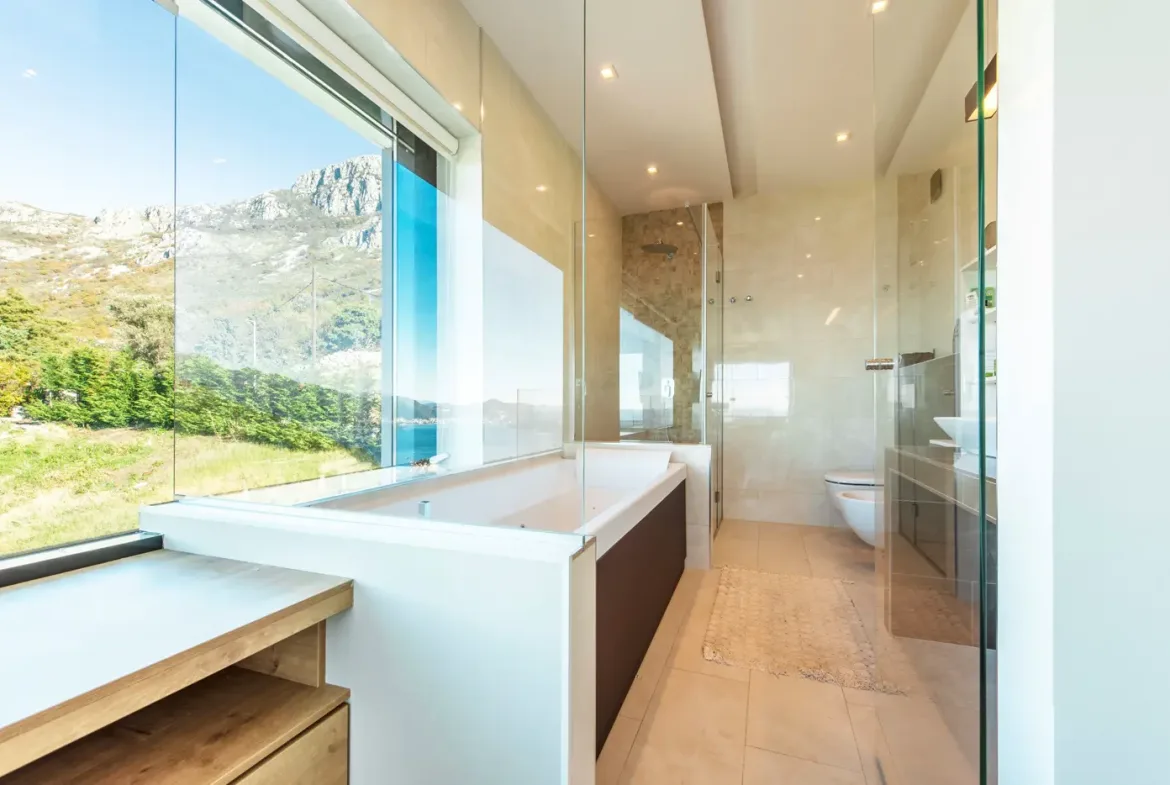Luxury villa with open sea view, Blizikuce, Budva