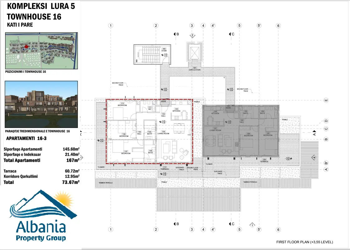 Three-Bedroom Apartment For Sale In Lalzit Bay Durres Albania – Modern Apartment For Sale
