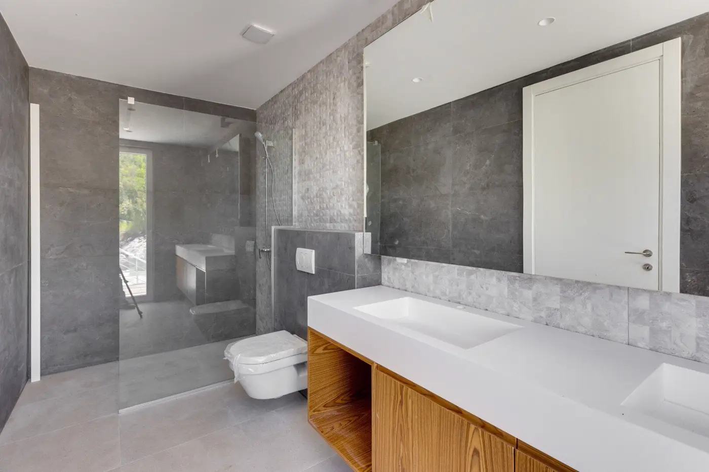 Contemporary villa with private pool and panoramic sea view, Krašići, Tivat