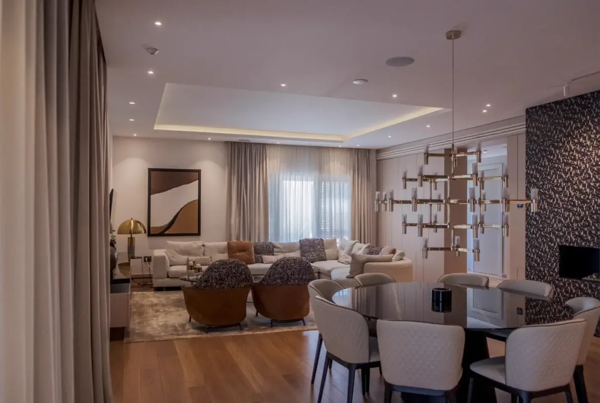 Three-room designer villa with pool, Podgorica