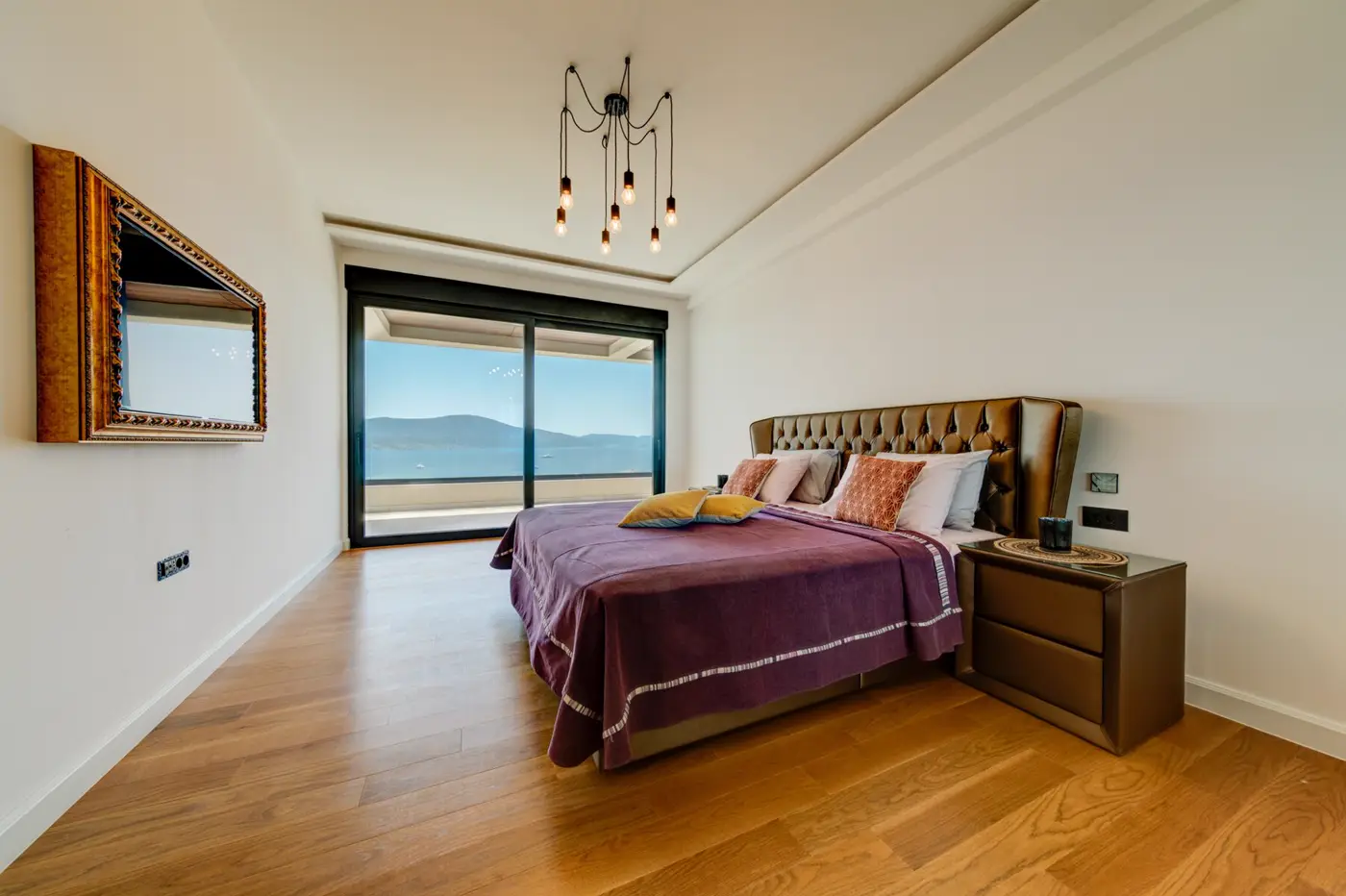 Exclusive contemporary villa with panoramic sea view, Marići, Tivat