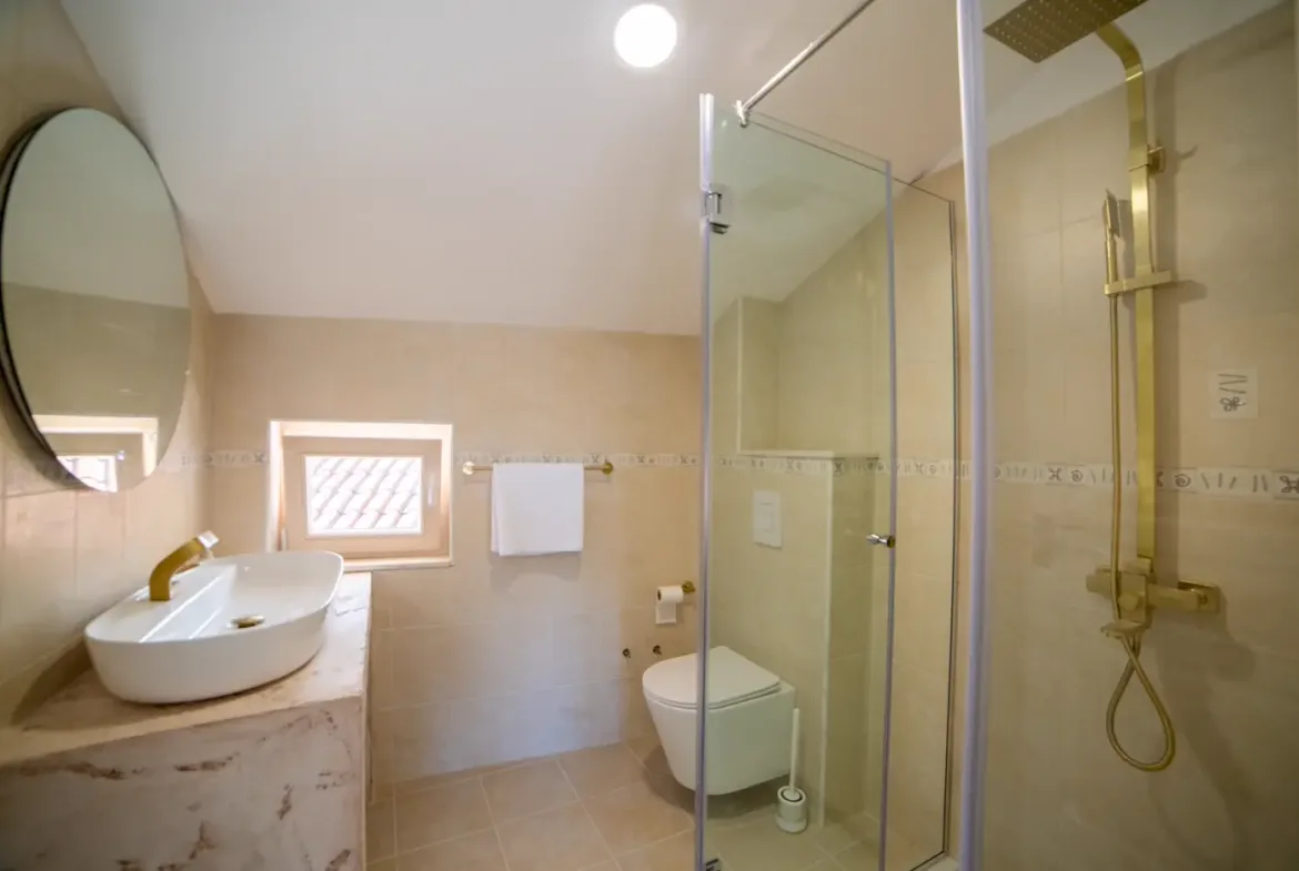 Three-story villa on the first line to the sea, available for rent, Lepetane, Tivat