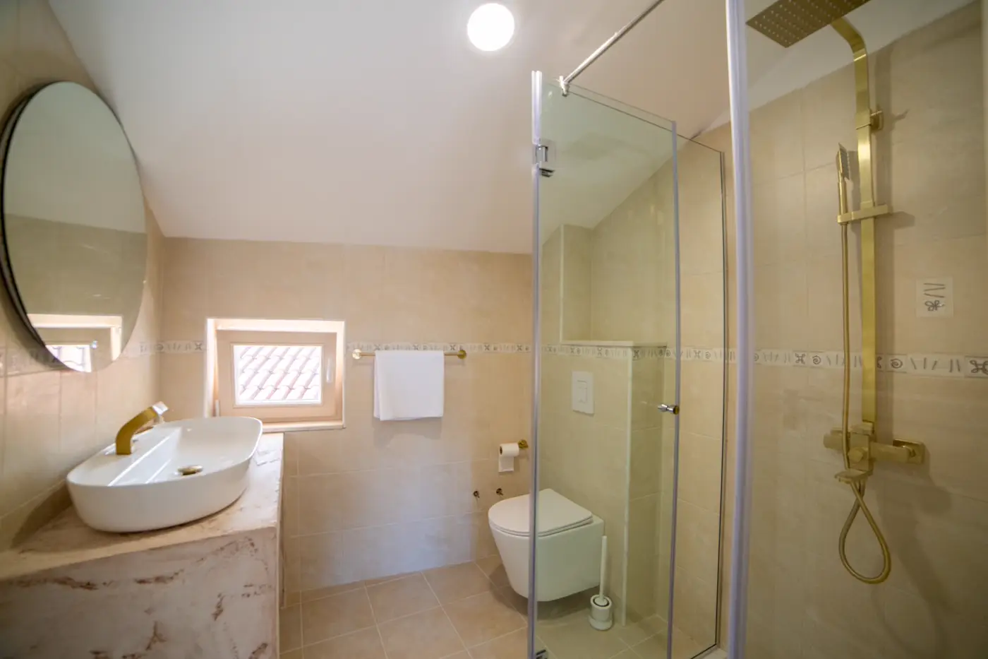 Three-story villa on the first line to the sea, available for rent, Lepetane, Tivat