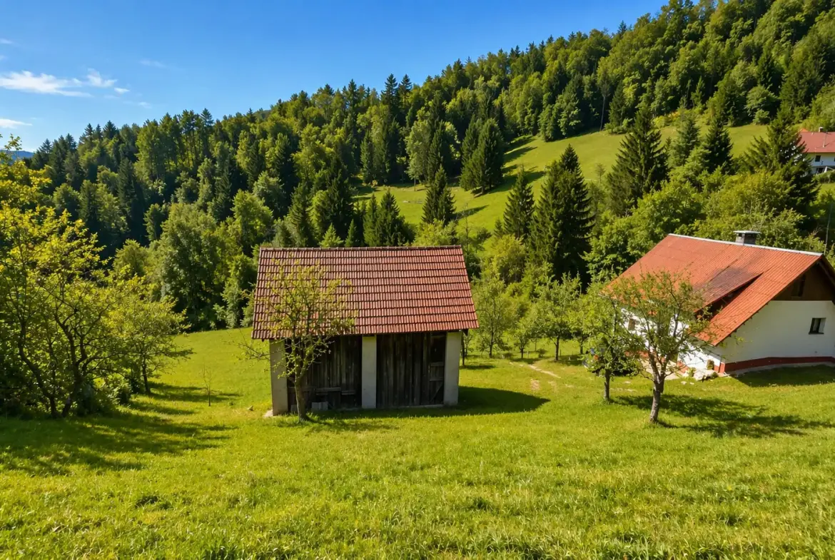 Idrija Area – Beautiful Estate Above Spodnja Idrija