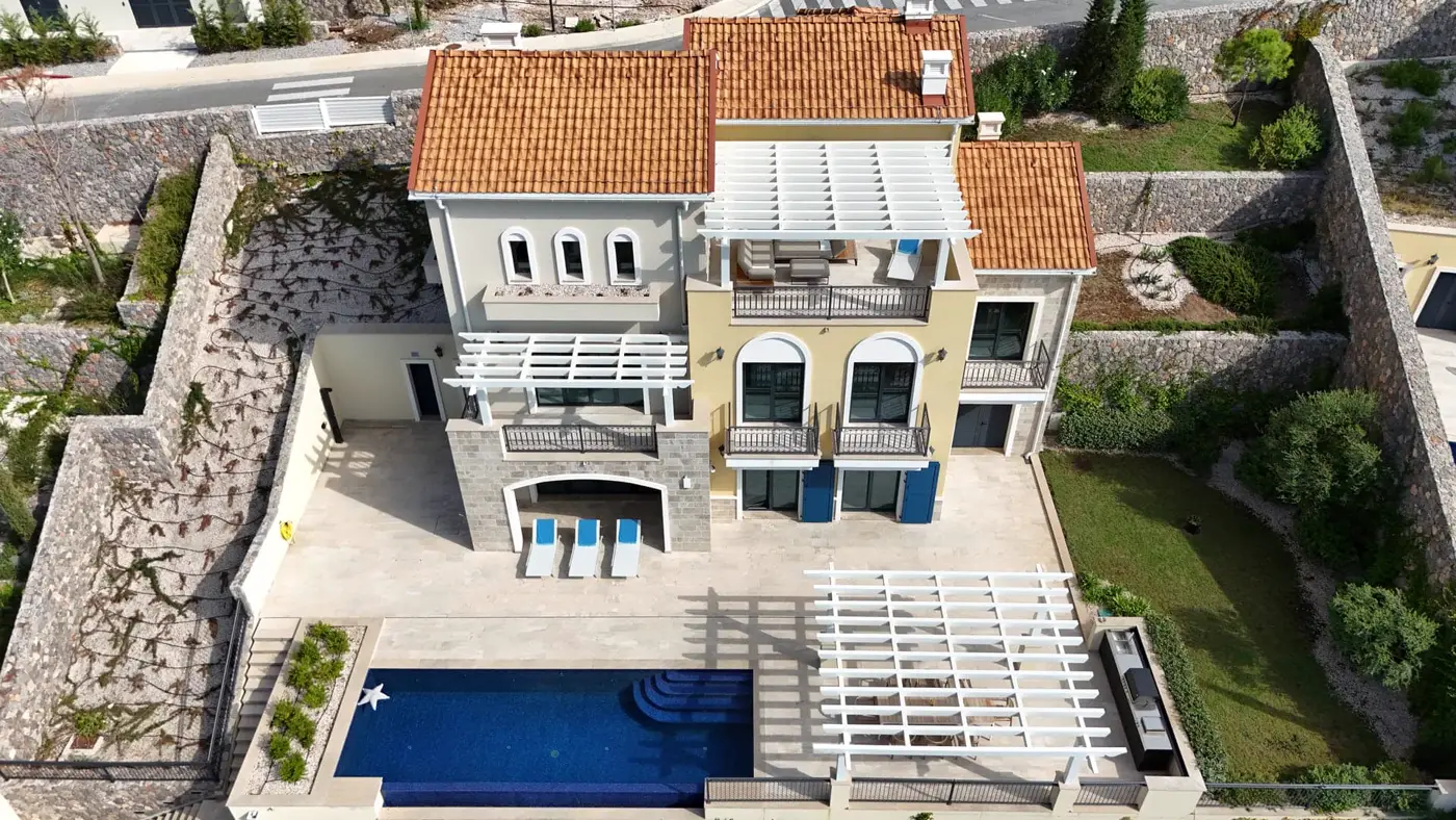 Four-bedroom luxury villa in Marina Village, Luštica Bay