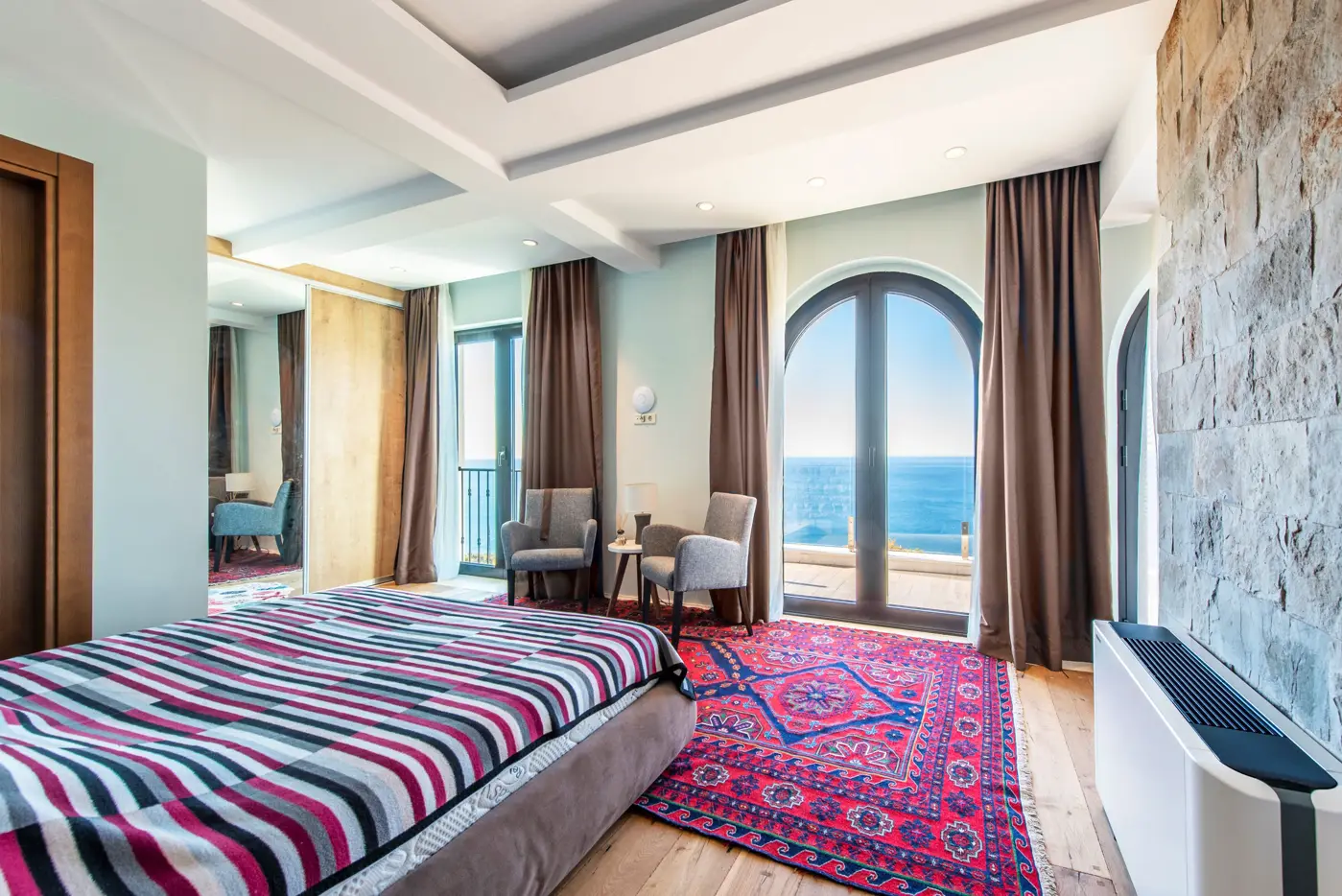 Luxury villa with open sea view, Blizikuce, Budva