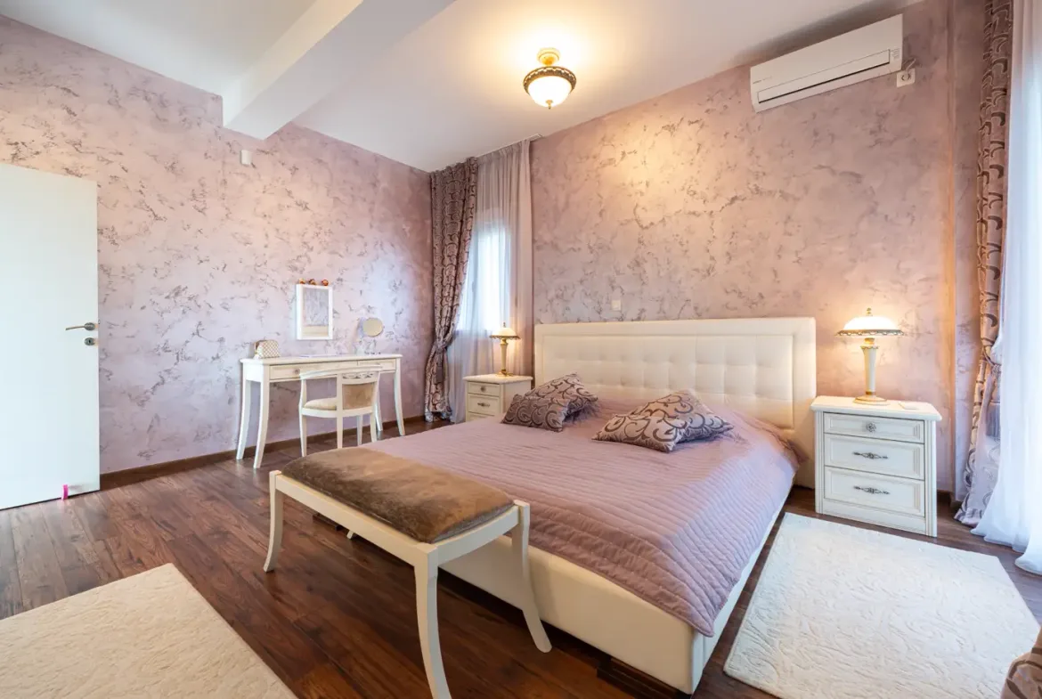 Villa with a panoramic view of the sea and Mamula, Žanjice, Herceg Novi