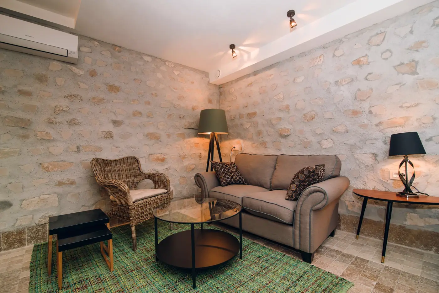 Authentic three-story villa with pool, Reževići, Budva