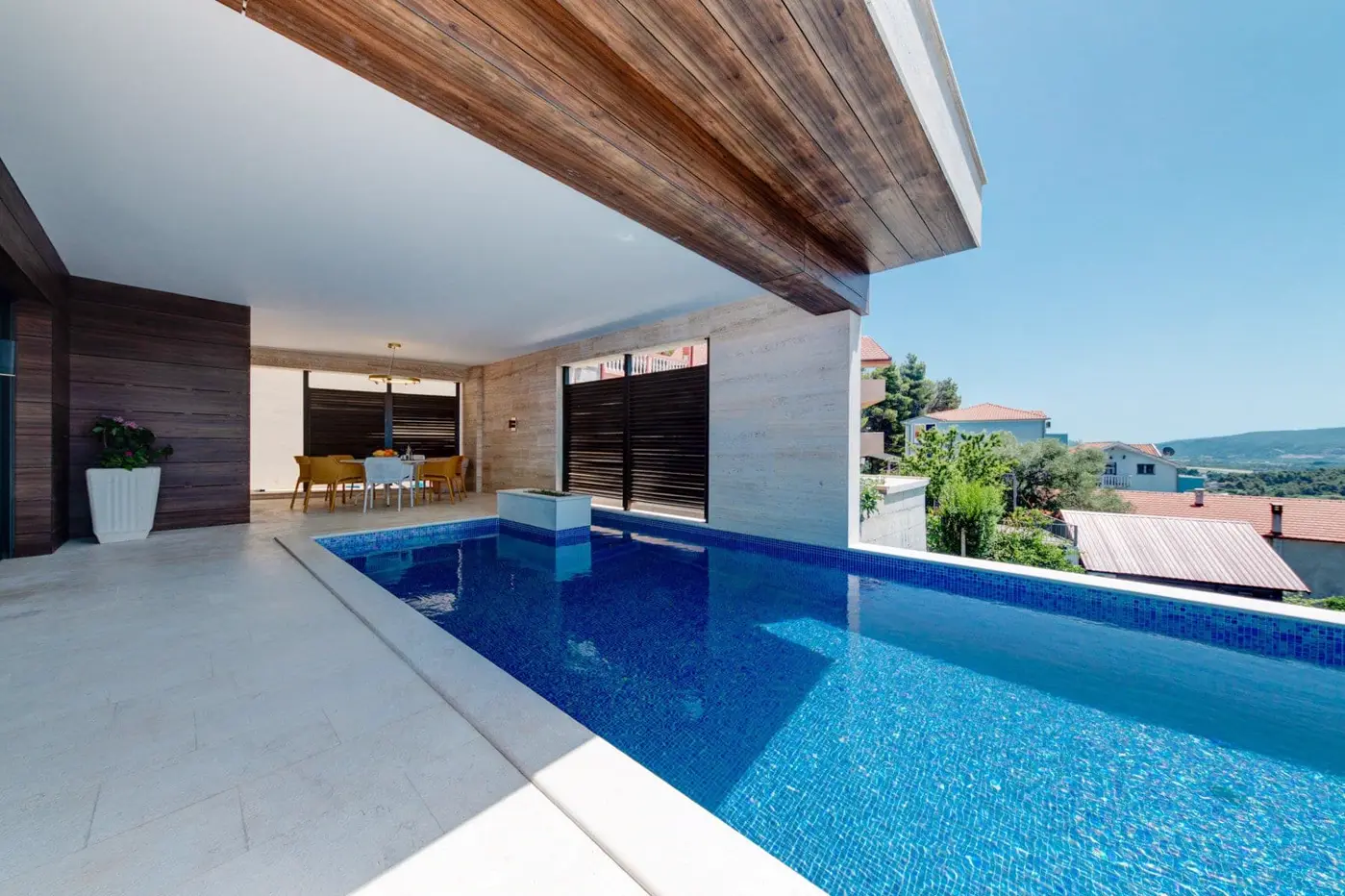 Exclusive contemporary villa with sea view, Maritsi, Tivat