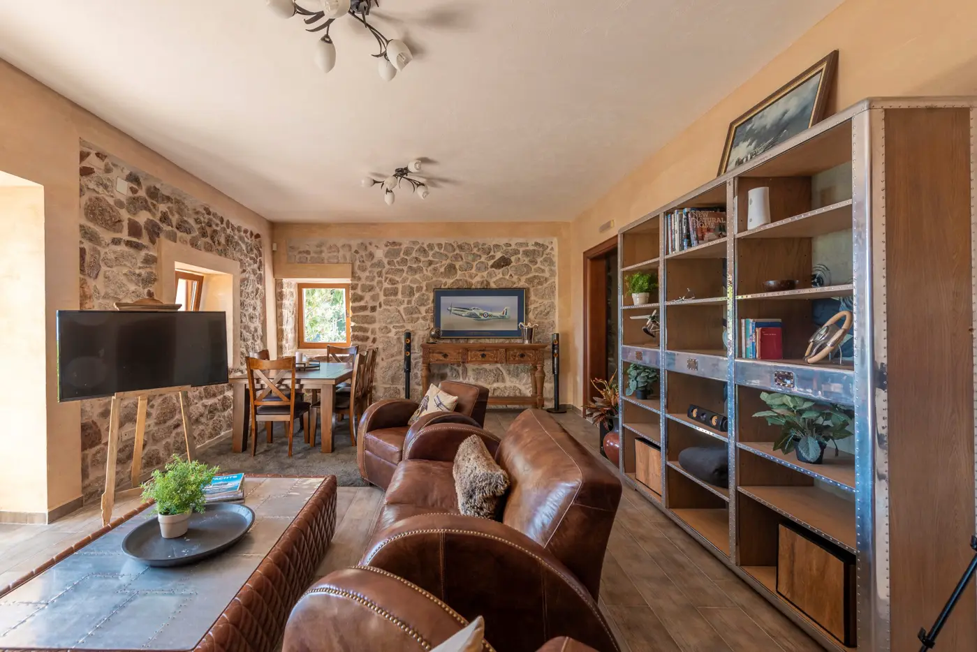 Stone villa with pool and panoramic sea view, Markovići, Budva