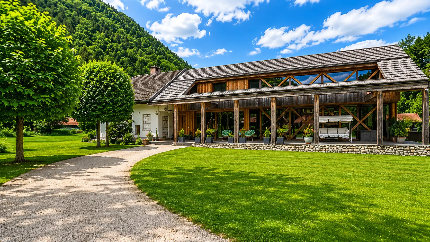 18-2 Bled – Surroundings, Exclusive Modern House with wonderful gardens & nature