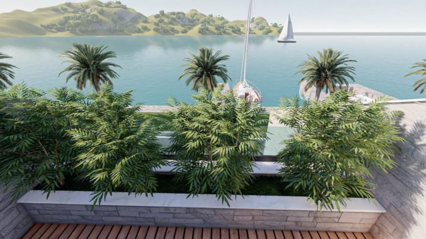 Luxury villa on the first line of Donja Lastva, Tivat